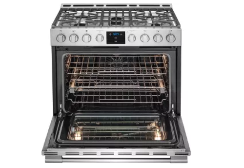 Frigidaire FPGH3077RF Professional Series 30 Inch Front Control Gas Range with 5 Sealed Burners,